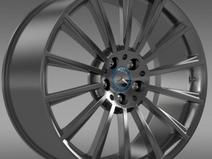 amg mercedes benz s 350 rim Modelo 3D
