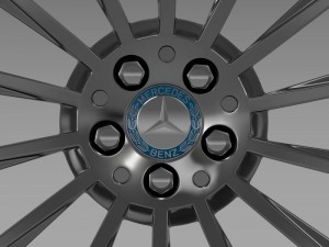 amg mercedes benz s 350 rim Modelo 3D