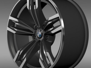bmw m6 gran coupe rim 3D Model