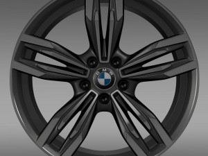 bmw m6 gran coupe rim 3D Model