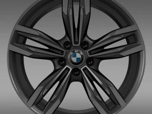 bmw m6 gran coupe rim 3D Model
