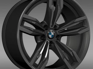 bmw m6 gran coupe rim 3D Model