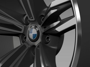 bmw m6 gran coupe rim 3D Model