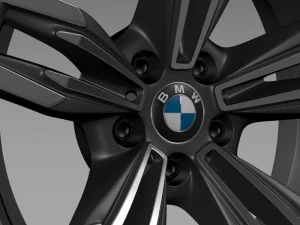 bmw m6 gran coupe rim 3D Model