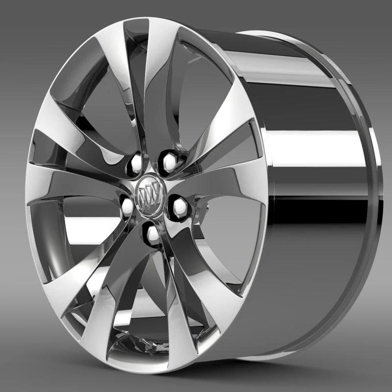 buick regal rim 3D Model .c4d .max .obj .3ds .fbx .stl .blend