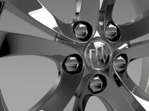buick regal rim 3D Model