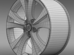 buick regal rim 3D Model