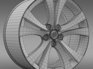 buick regal rim 3D Model