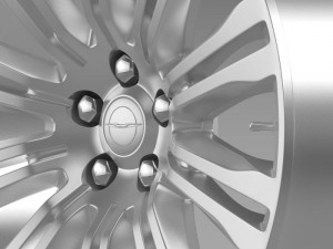 chrysler 300c 2012 rim 3D Model