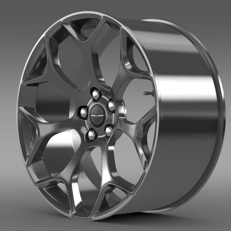 chrysler 300s 2015 rim 3D Model .c4d .max .obj .3ds .fbx .stl .blend