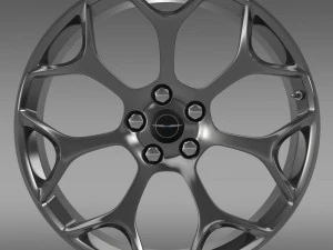 chrysler 300s 2015 rim 3D Model