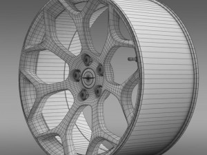 chrysler 300s 2015 rim 3D Model