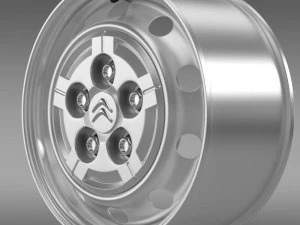 citroen jumper bestelwagen velg 3D Model