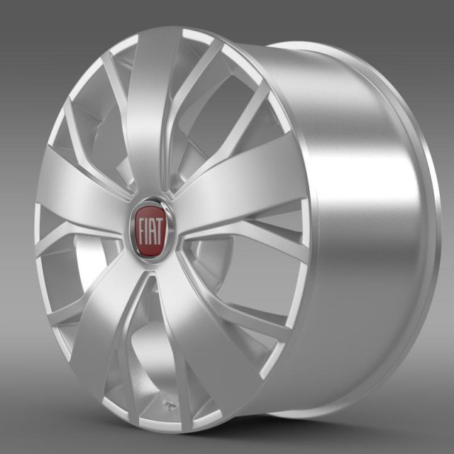 fiat ducato van l2h2 rim 3D Model .c4d .max .obj .3ds .fbx .stl .blend 