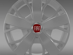 fiat ducato van l2h2 rim 3D Model