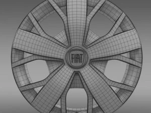 fiat ducato van l2h2 rim 3D Model