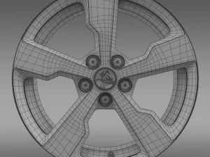 holden volt rim 3D Model