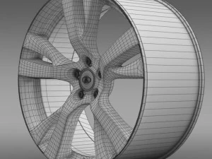 infiniti m rim 3D Model