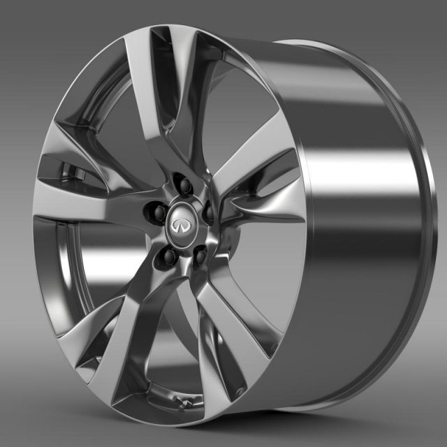 infiniti q70 rim Modelo 3D .c4d .max .obj .3ds .fbx .stl .blend