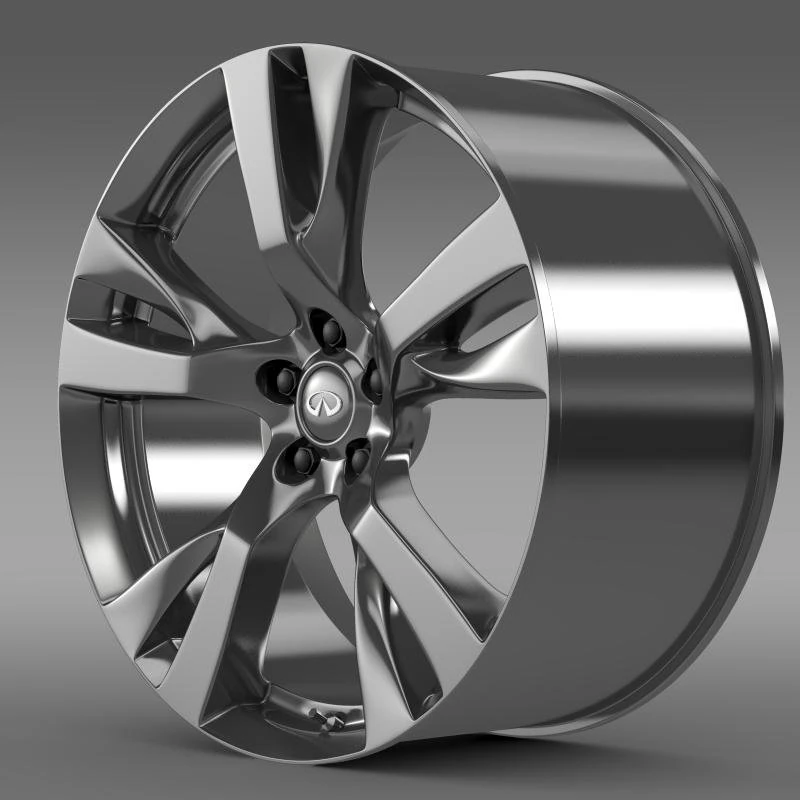 infiniti q70 rim 3D Model .c4d .max .obj .3ds .fbx .stl .blend