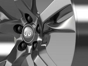 infiniti q70 rim Modelo 3D