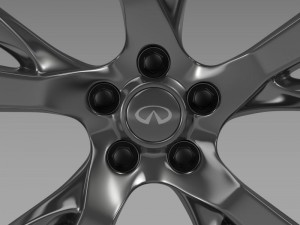 infiniti q70 rim Modelo 3D