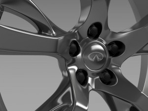 infiniti q70 rim Modelo 3D