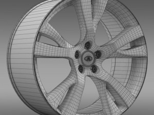 infiniti q70 rim Modelo 3D