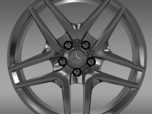 mercedes benz s 500 amg rim 3D Modell