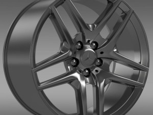 mercedes benz s 500 amg rim 3D Modell