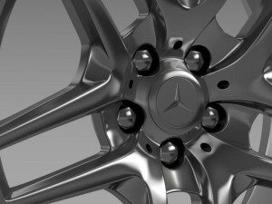 mercedes benz s 500 amg rim 3D Modell