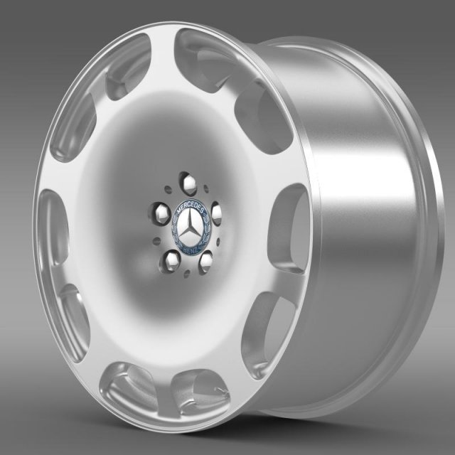 mercedes maybach rim Modèle 3D .c4d .max .obj .3ds .fbx .stl .blend 