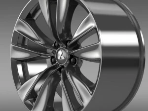 mitsubishi trotsia velg 3D Model