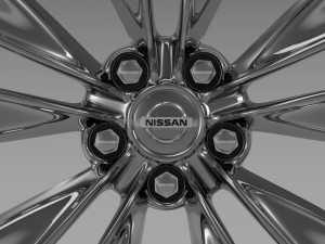 nissan fuga rim 3D Модель