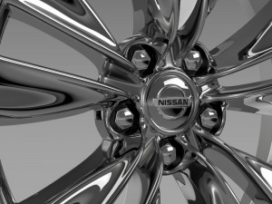 nissan fuga rim 3D Модель