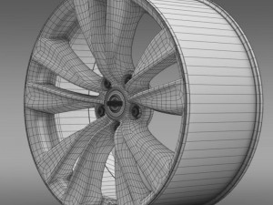 nissan fuga rim 3D Модель