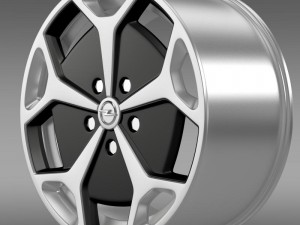 opel amperra rim Modello 3D