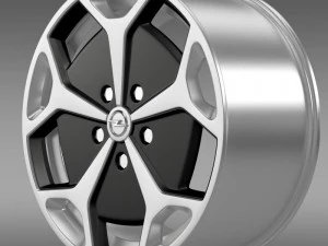 opel amperra rim 3D Model