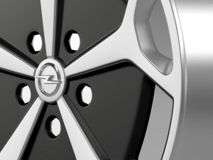 opel amperra rim 3D 模型