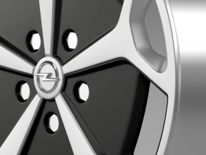 opel amperra rim 3D Model
