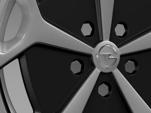 opel amperra rim 3D Model