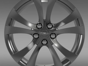 opel insignia rim 3D Modell