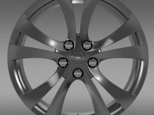 opel insignia rim 3D Model