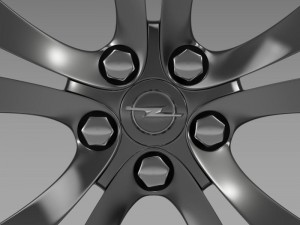 opel insignia rim 3D Modell