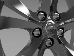opel insignia rim 3D Modell