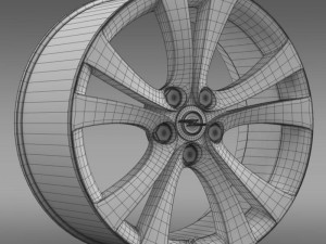 opel insignia rim 3D Modell