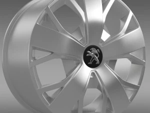 peugeot boxer rim 3D Model