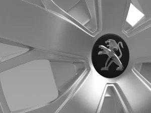 peugeot boxer rim 3D Model