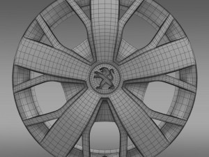 peugeot boxer rim 3D Модель
