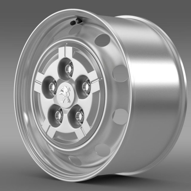 peugeot boxer van rim 3D मॉडल .c4d .max .obj .3ds .fbx .stl .blend 